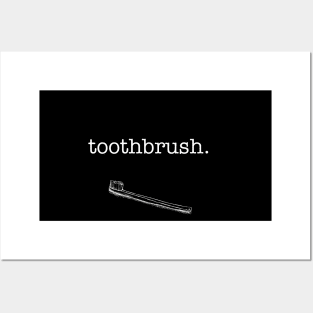 Toothbrush. Posters and Art